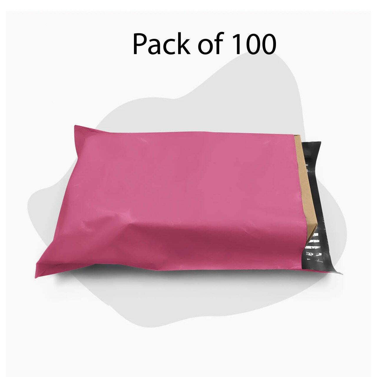 9x12 Pink Poly Mailer Envelopes – Durable 2 Mil Shipping Bags for Packaging & Mailing